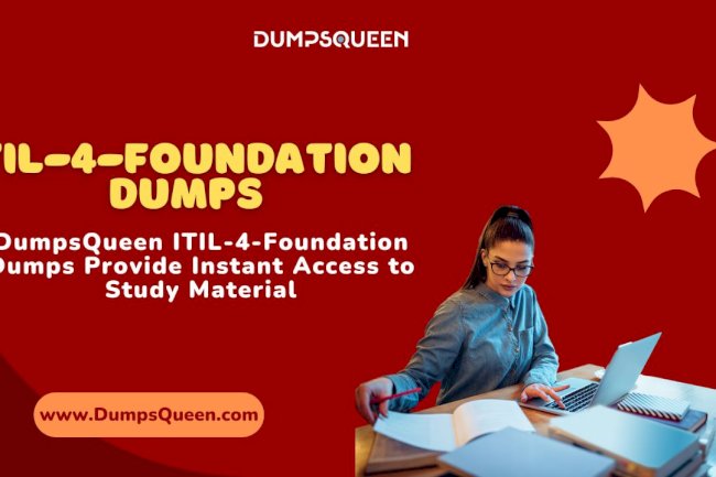 Updated ITIL-4-Foundation Dumps from DumpsQueen for Exam Prep