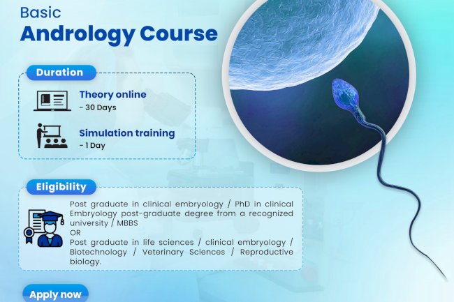 Fellowship in Andrology: Regulations Governing Andrology Labs in India & more…