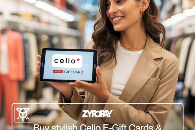 Buy Stylish Celio E-Gift Cards & Vouchers Online in India | ZyroPay