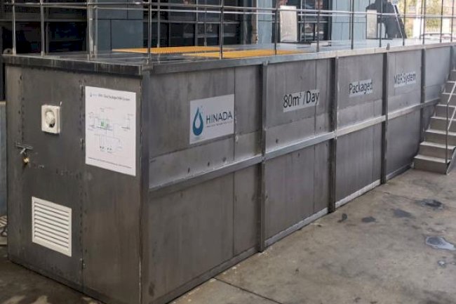Wastewater Treatment : Packaged MBR System in a Container