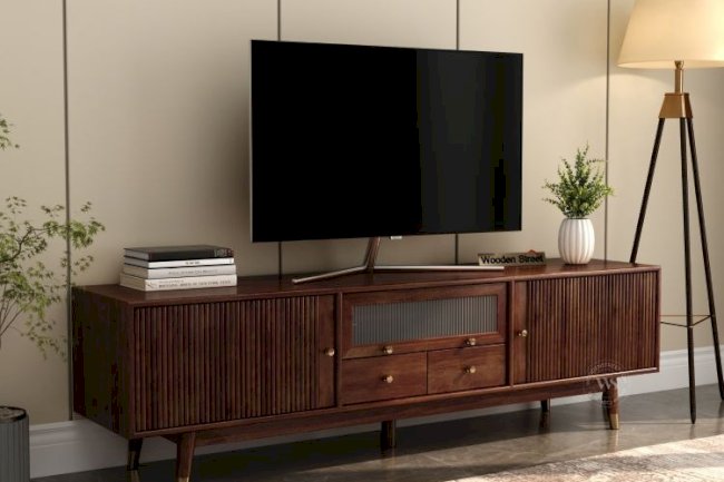 Create a Statement Wall with These Stylish TV Units for Living Room