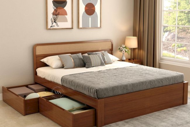 Upgrade Your Bedroom with Wooden Street’s Designer Bed
