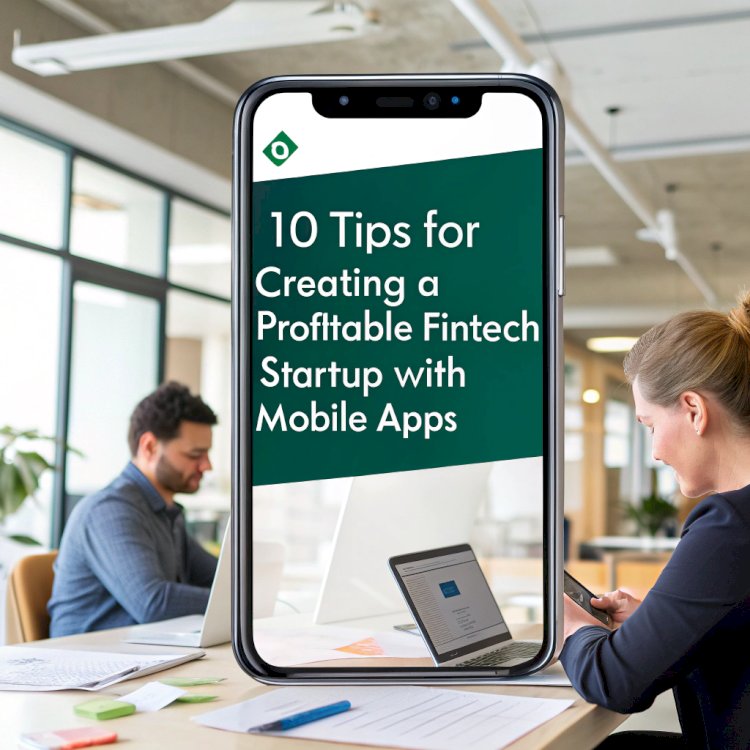 10 Tips for Creating a Profitable Fintech Startup with Mobile Apps