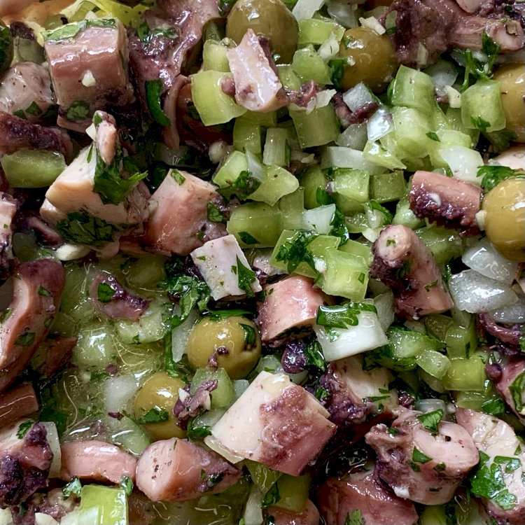 Authentic Ensalada de Pulpo Boricua: Traditional Ensalada de Pulpo Puerto Rico Octopus Salad Recipe
