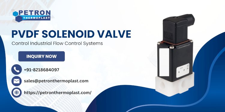 Industrial PVDF Solenoid Valve for Flow Control Systems